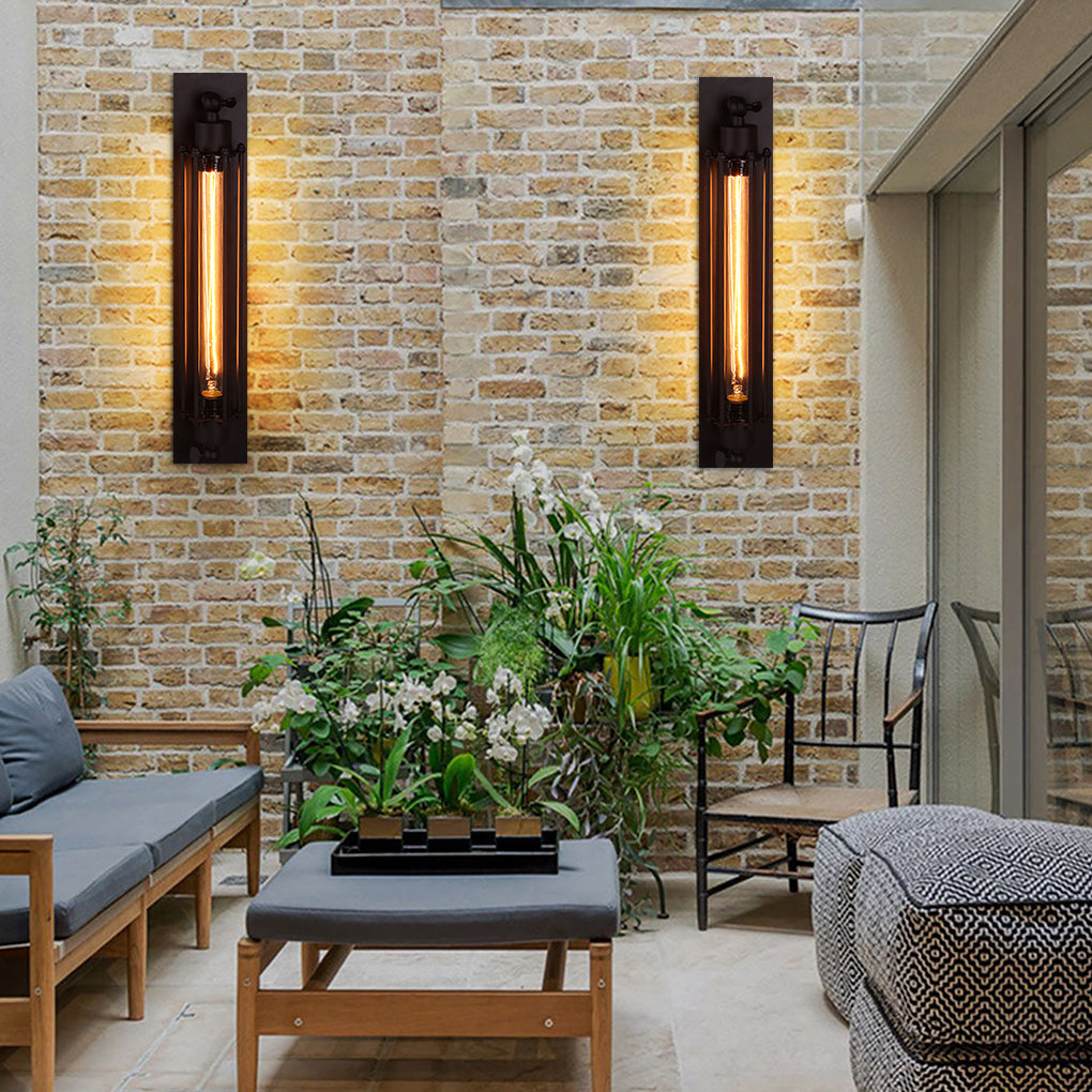 Minimalistische Lijn Waterdichte Stofvrije LED Tuin Wandlamp