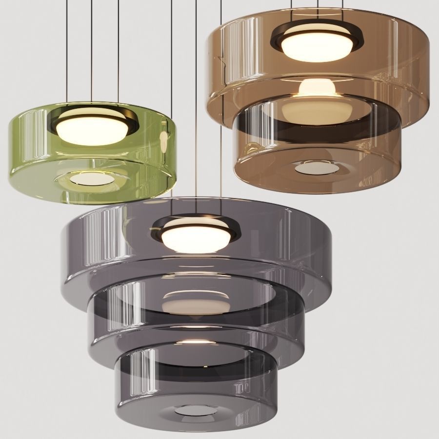 Nordic Postmoderne Creatieve Glazen Hanglamp voor Keukeneiland