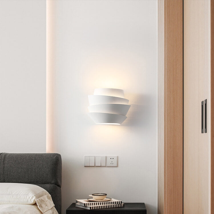 Moderne Minimalistische Halve Cilinder Wandlamp met 2 Lampen voor Stijlvolle Verlichting