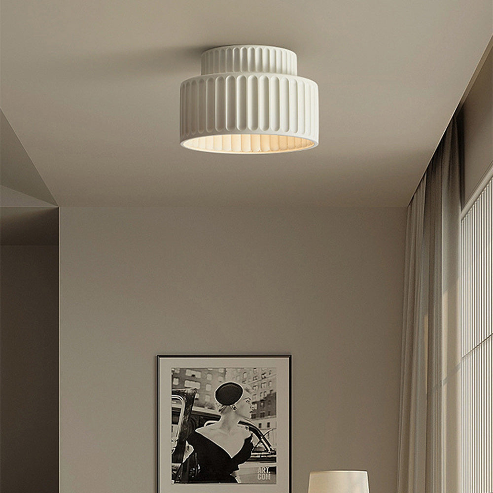 Vintage Crème Stijl Geschilderde Plafondlamp