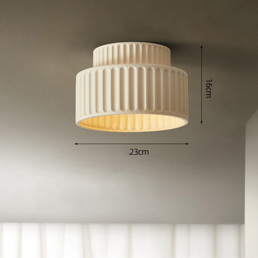 Vintage Crème Stijl Geschilderde Plafondlamp