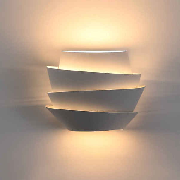 Moderne Minimalistische Halve Cilinder Wandlamp met 2 Lampen voor Stijlvolle Verlichting