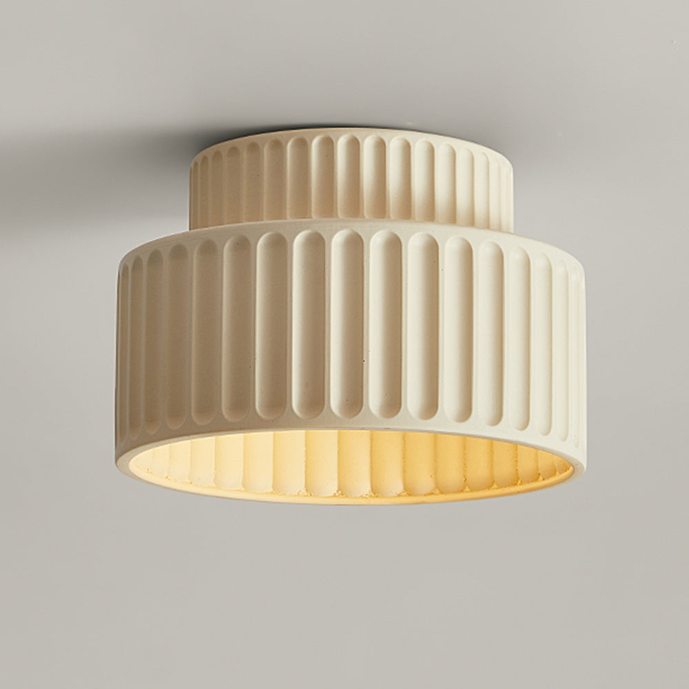 Vintage Crème Stijl Geschilderde Plafondlamp