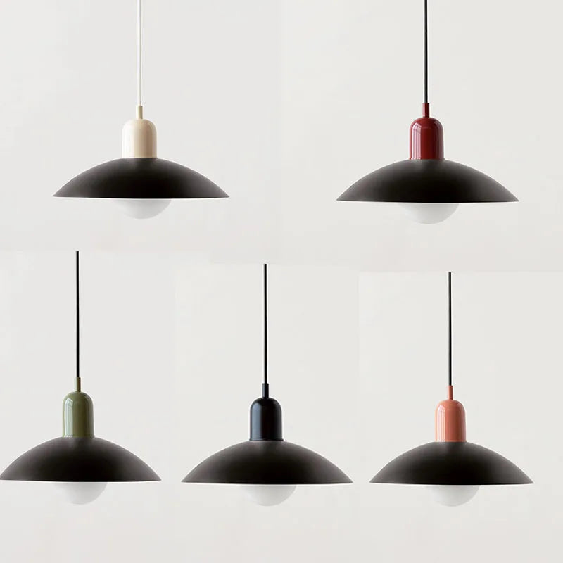 Mid Century Kleurrijke Macaron Bauhaus Hanglamp