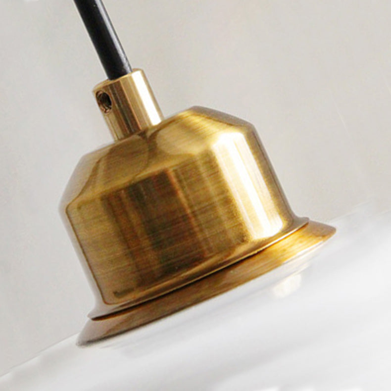 Mid Century Art Melkwit Glazen Hanglamp