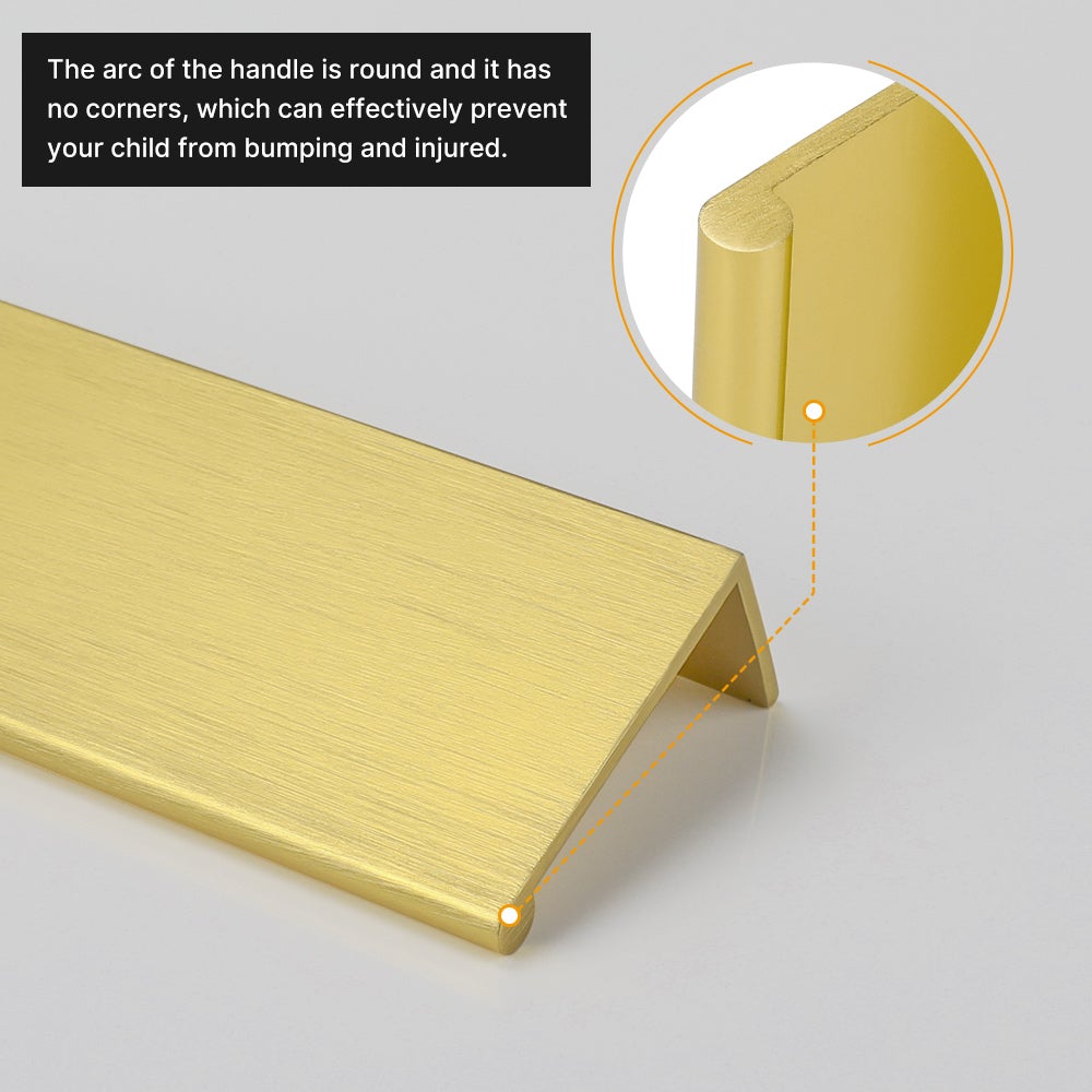 Zwarte Keukenkast Vinger Rand Ladegrepen