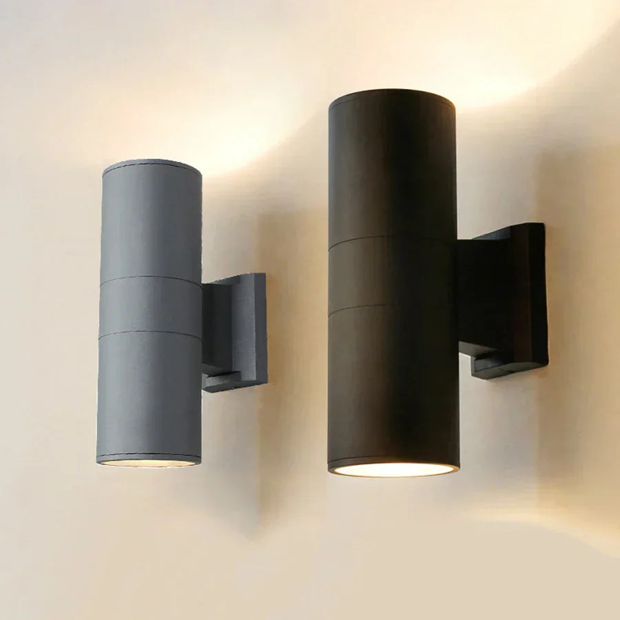 Aluminium Buitenwandlamp met LED - Moderne Verlichting voor Tuin en Terras