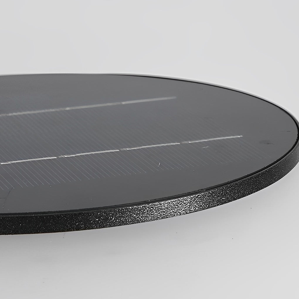 Lantaarnontwerp Waterdichte LED Moderne Solar Buiten Vloerlamp Staande Lamp