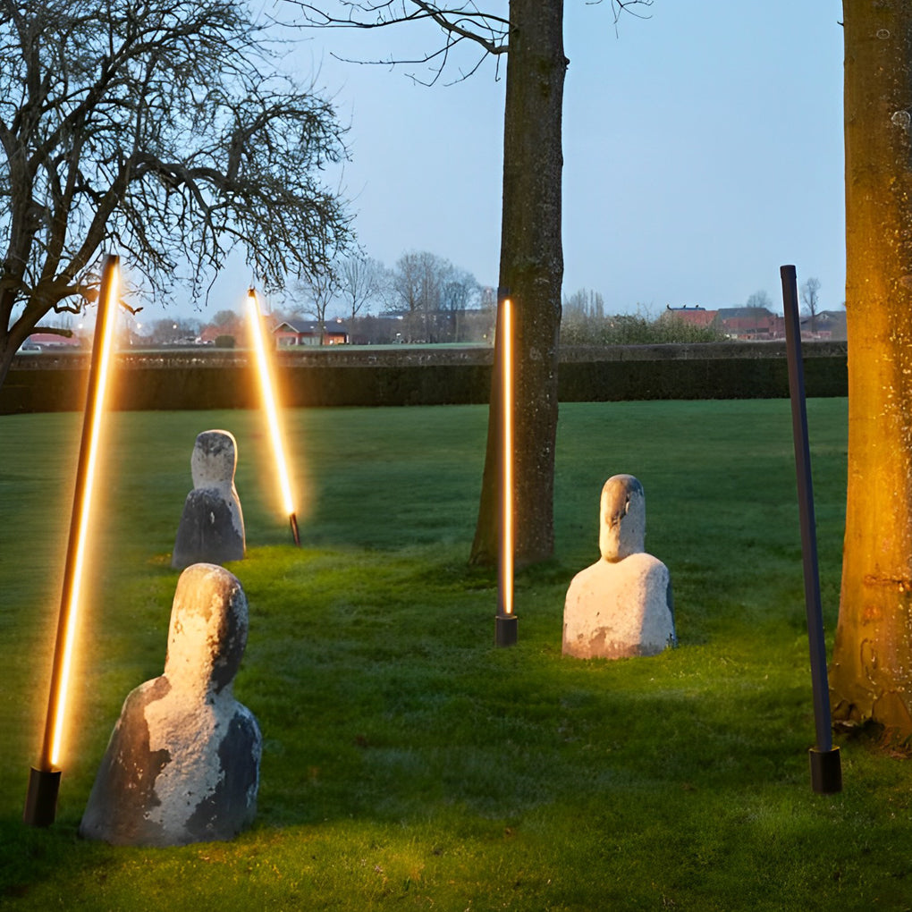 Minimalistische LED Waterdichte Moderne Buiten Vloerlampen voor Gazon