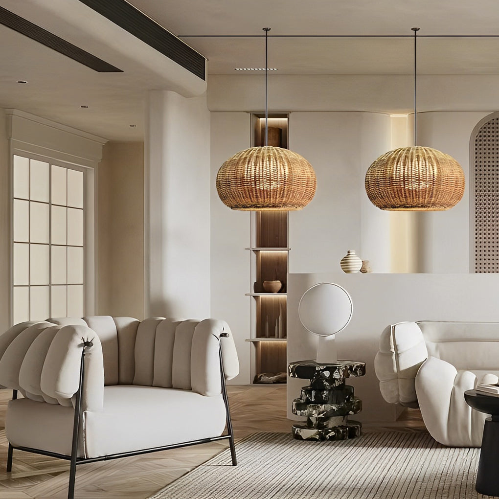 Lantaarnvormige Waterdichte Rotan Moderne Buiten Wandlamp Kroonluchter