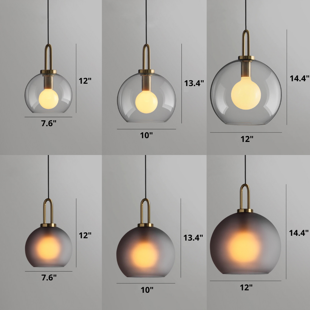 Hilde - Moderne Glazen Hanglampen