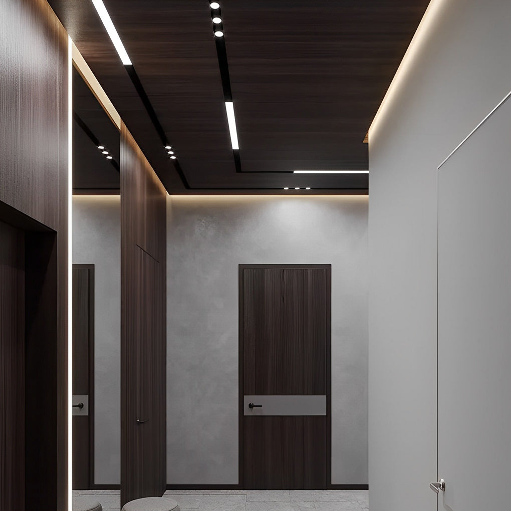 Mini Ingebouwde Onzichtbare LED Strip Verlichting Onder Kastverlichting Lineaire Lampen
