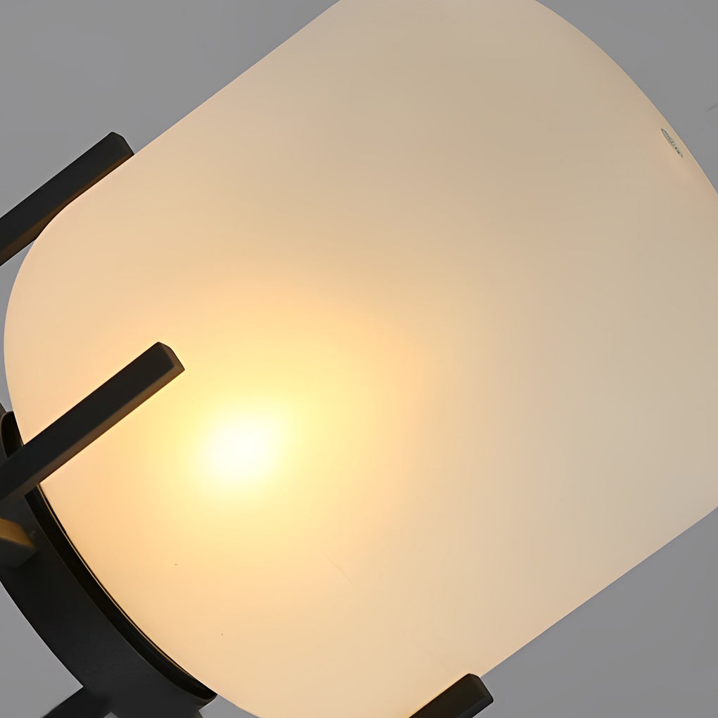 Lantaarnontwerp Waterdichte LED Moderne Solar Buiten Vloerlamp Staande Lamp