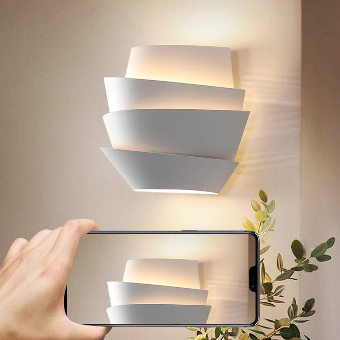 Moderne Minimalistische Halve Cilinder Wandlamp met 2 Lampen voor Stijlvolle Verlichting