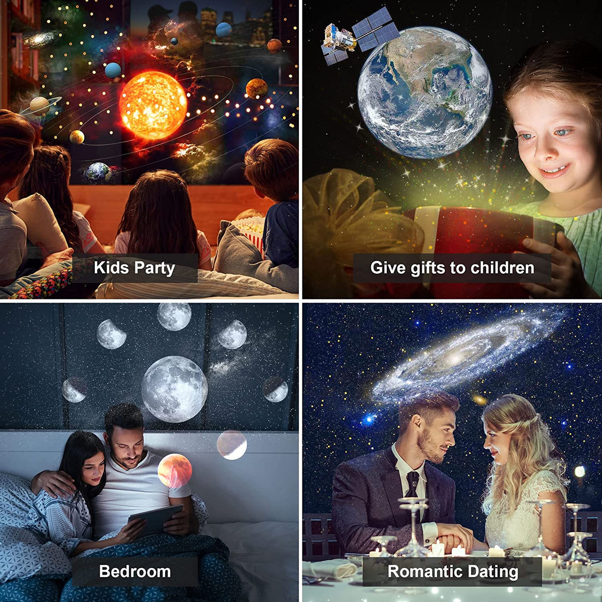 CelestiSphere 13-in-1 Planetarium Projector | 360° Roteerbare Sterrenhemel en Galaxy Projector met HD Beelden