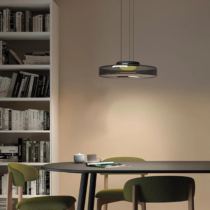 Bauhaus Glaspendellamp – Verstelbare Hanglamp voor Woonkamer, Slaapkamer en Keuken – Modern Design
