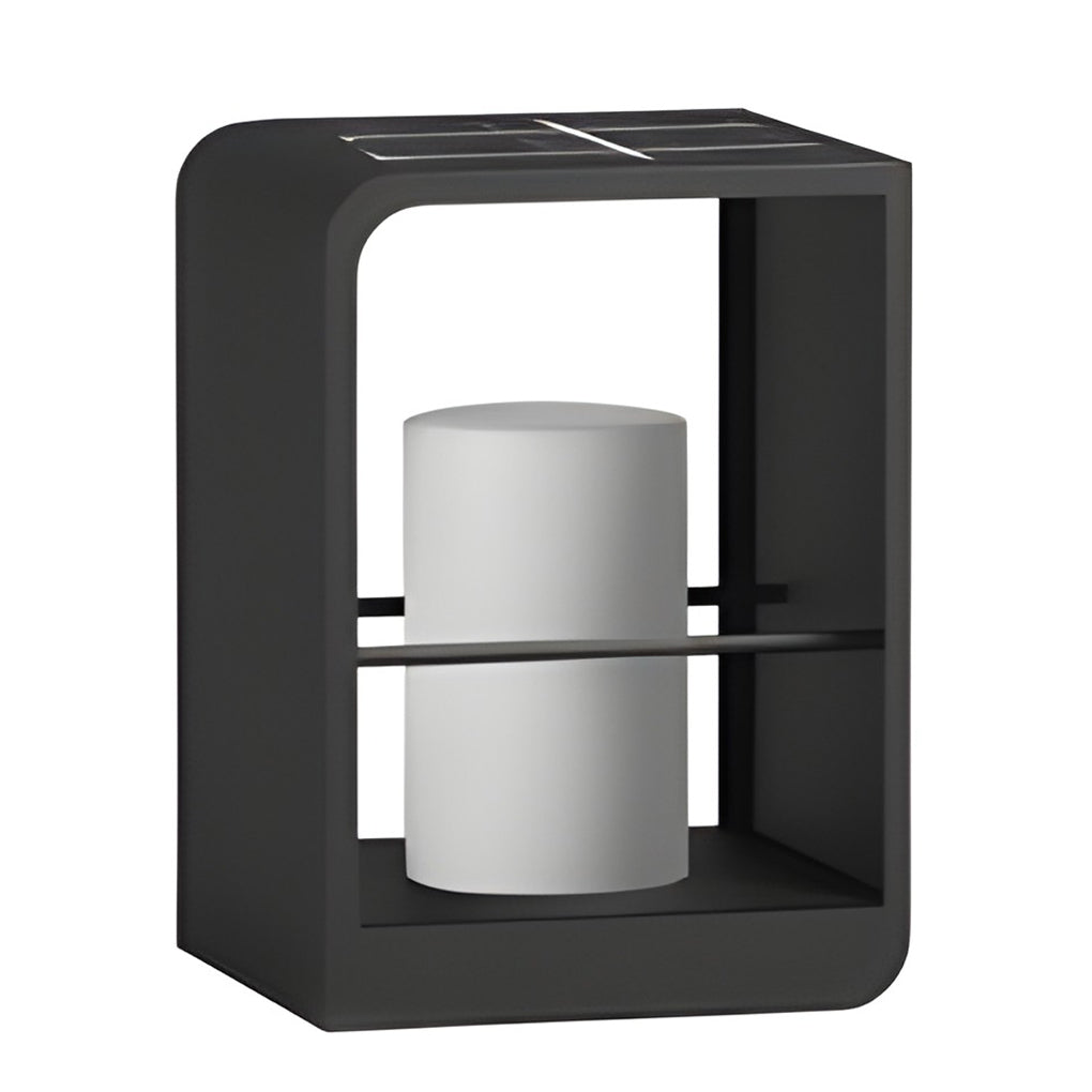 Rechthoekig Frame Waterdichte Moderne Solar Buitenlantaarns