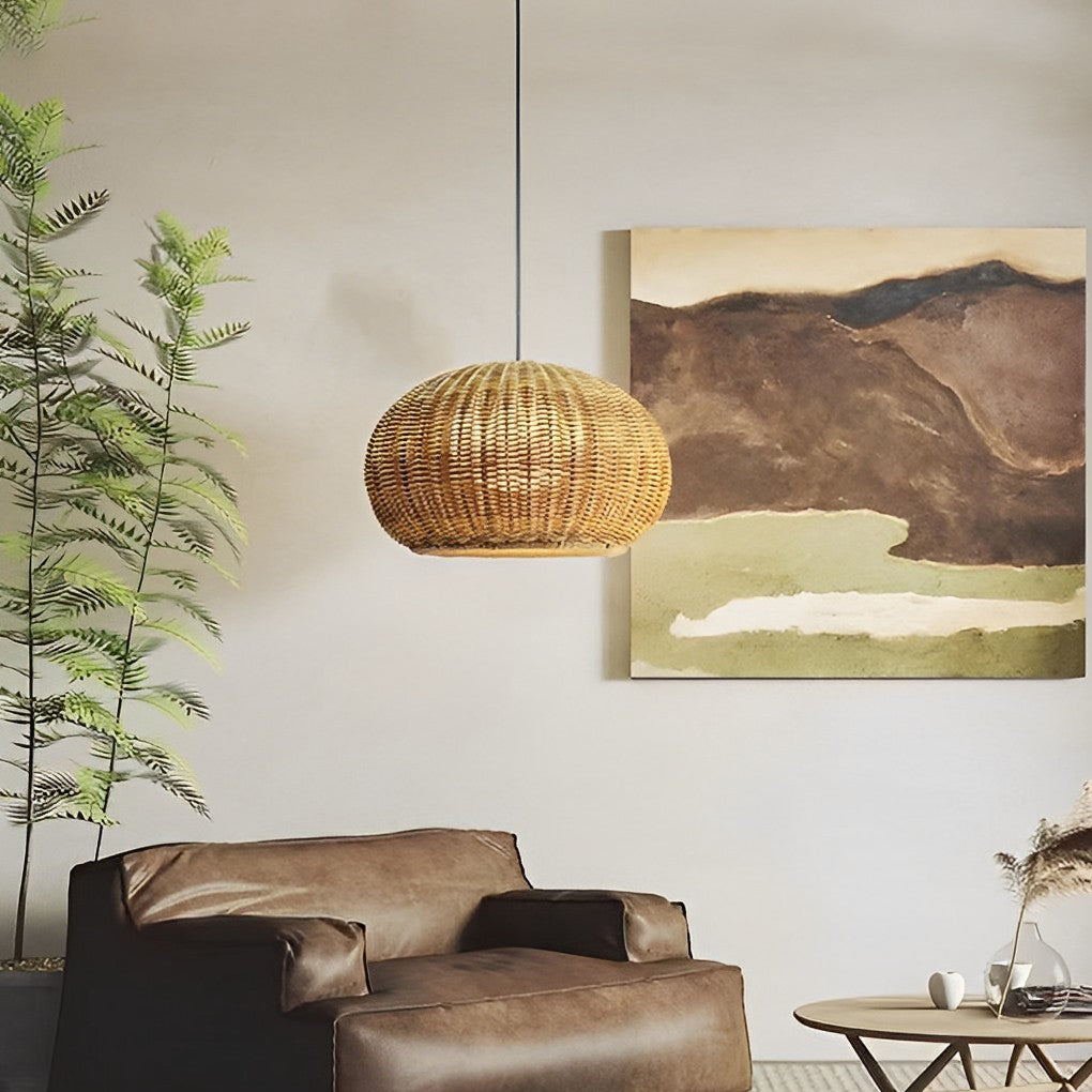 Lantaarnvormige Waterdichte Rotan Moderne Buiten Wandlamp Kroonluchter