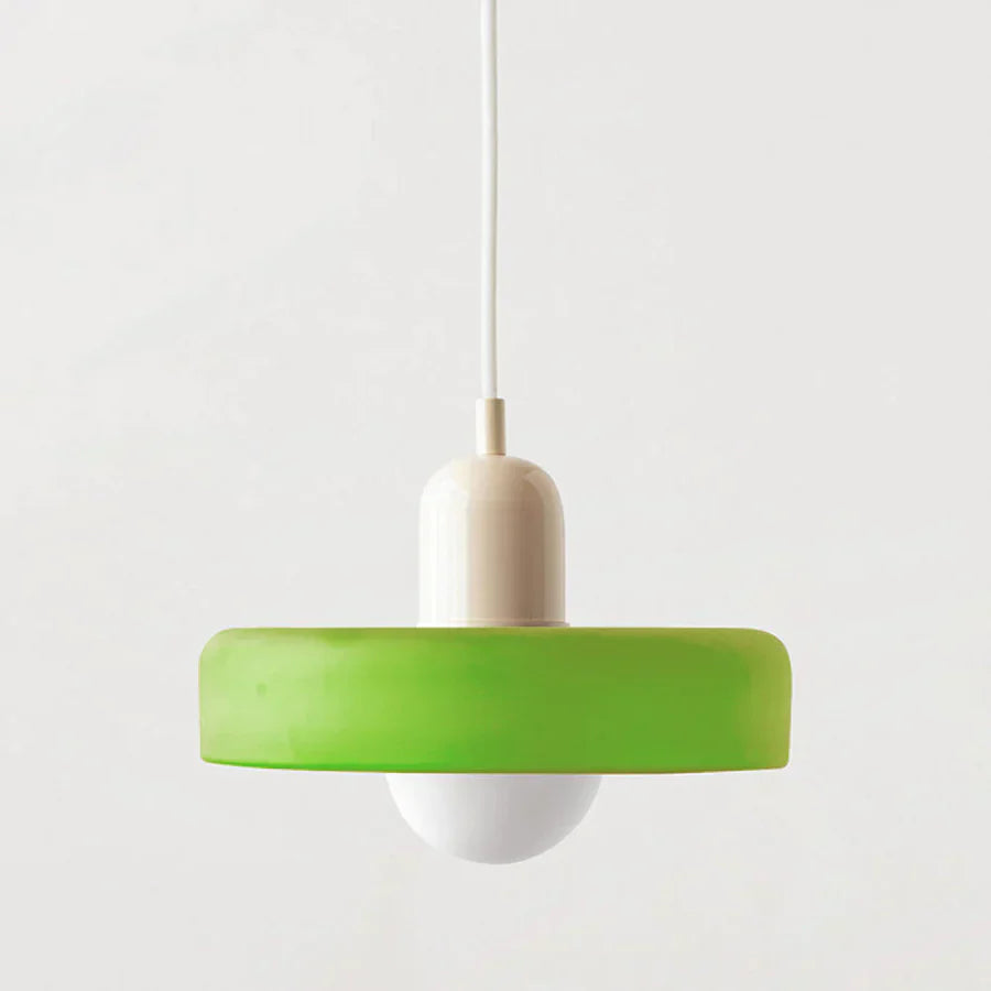 NordicGlass Plafondhanglamp - Scandinavische Designlamp met Verstelbare Hoogte en Glazen Kap