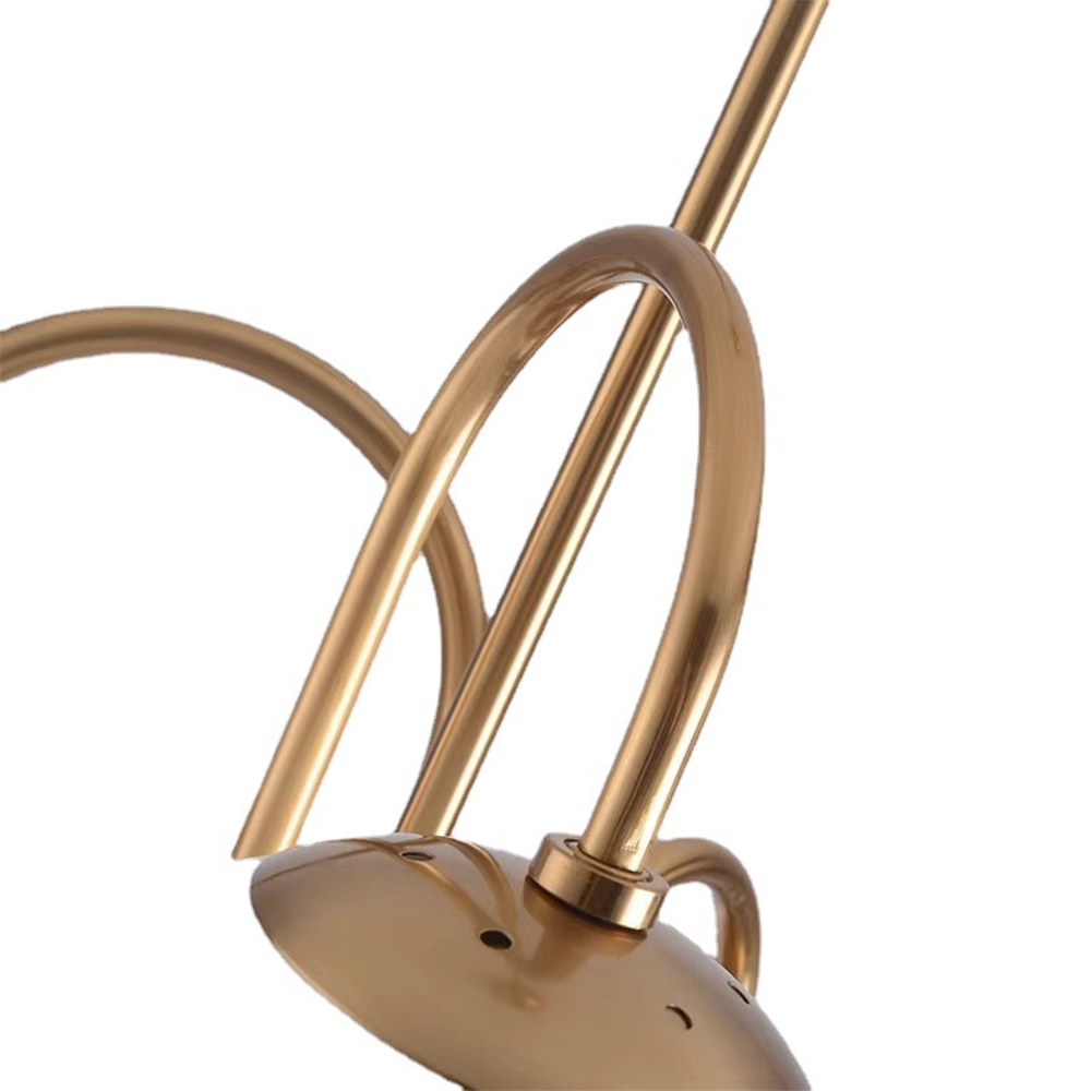 Metaal Glazen Zwanenhals Kroonluchters