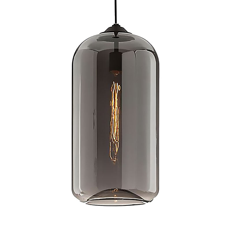 Cylindrische Hanglamp Modern Glasontwerp