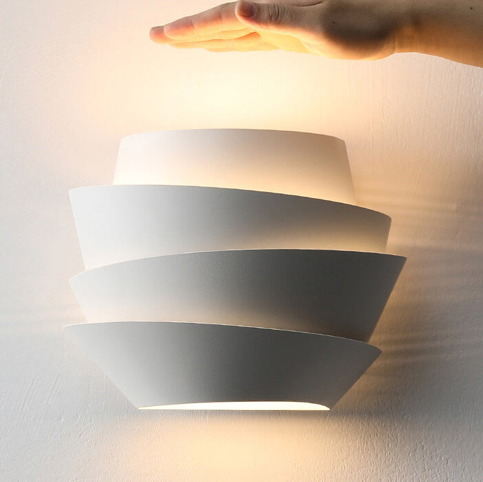Moderne Minimalistische Halve Cilinder Wandlamp met 2 Lampen voor Stijlvolle Verlichting