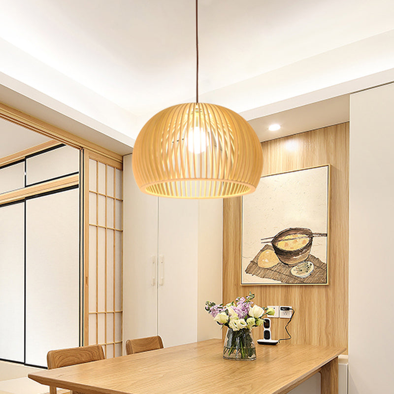 Bamboe Hanglamp Aziatische Stijl - Kleine/Large Hangende Lamp