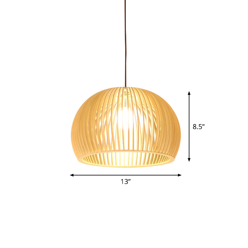 Bamboe Hanglamp Aziatische Stijl - Kleine/Large Hangende Lamp