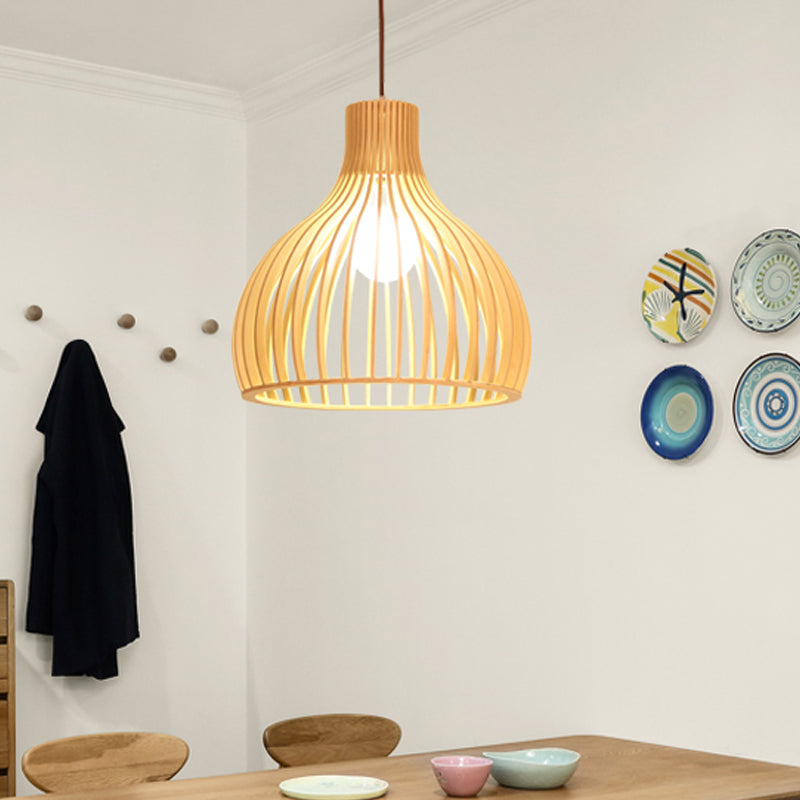 Bamboe Hanglamp Aziatische Stijl - Kleine/Large Hangende Lamp