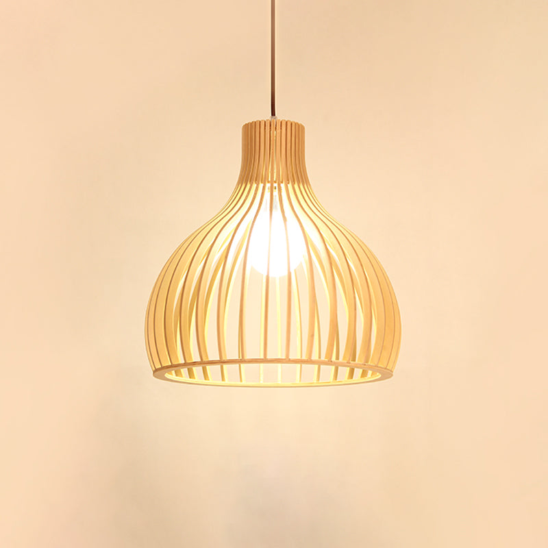 Bamboe Hanglamp Aziatische Stijl - Kleine/Large Hangende Lamp