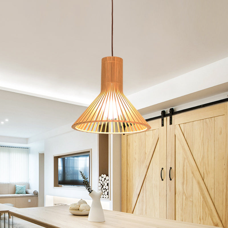 Bamboe Hanglamp Aziatische Stijl - Kleine/Large Hangende Lamp