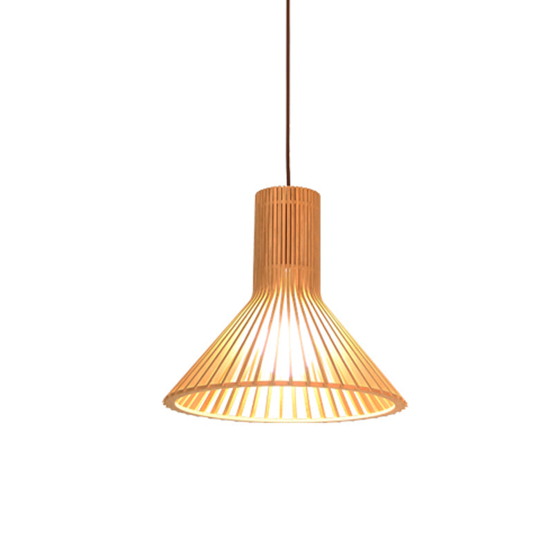 Bamboe Hanglamp Aziatische Stijl - Kleine/Large Hangende Lamp