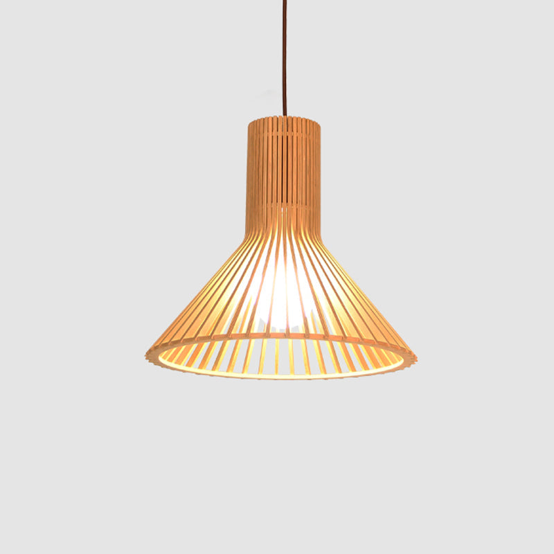 Bamboe Hanglamp Aziatische Stijl - Kleine/Large Hangende Lamp