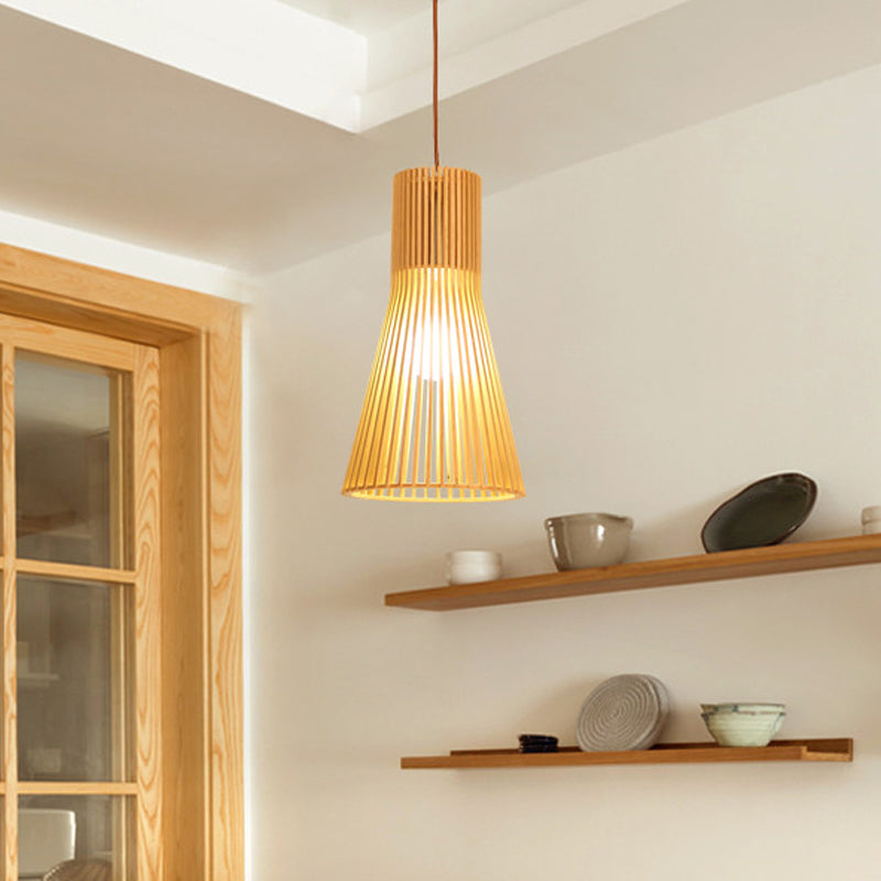 Bamboe Hanglamp Aziatische Stijl - Kleine/Large Hangende Lamp