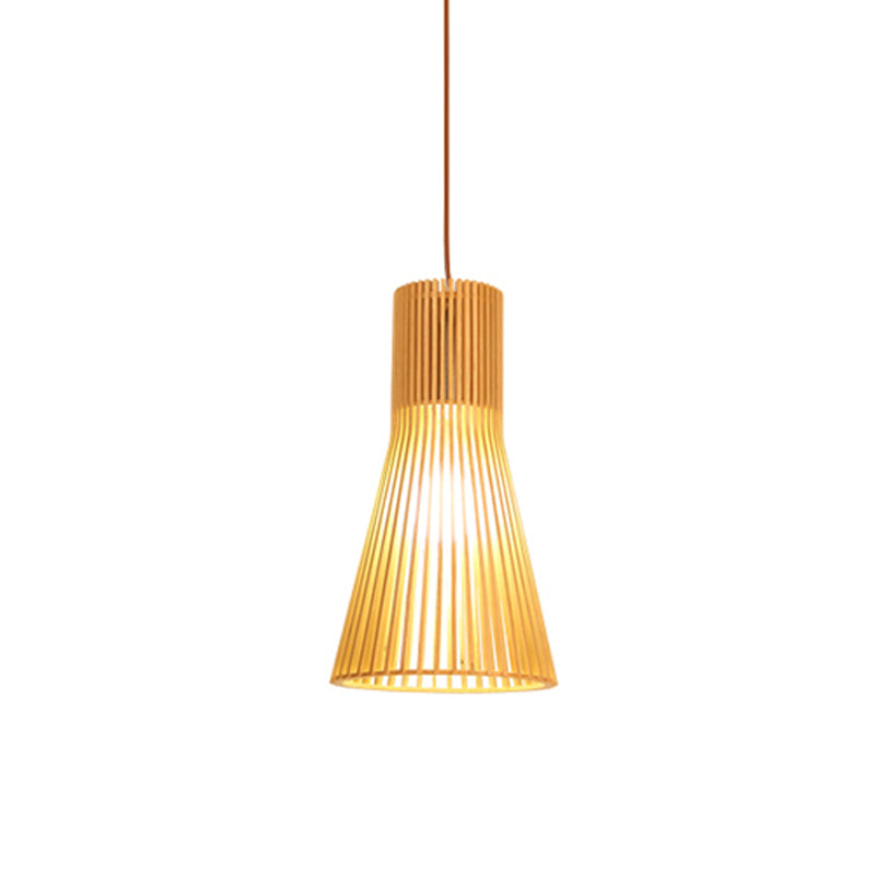 Bamboe Hanglamp Aziatische Stijl - Kleine/Large Hangende Lamp