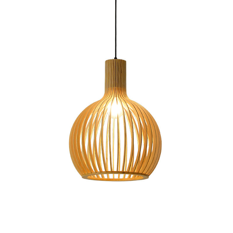 Bamboe Hanglamp Aziatische Stijl - Kleine/Large Hangende Lamp
