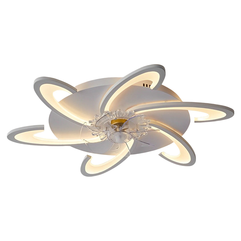 Windmolen Vorm LED Minimalistische Moderne Bladloze Plafondventilator