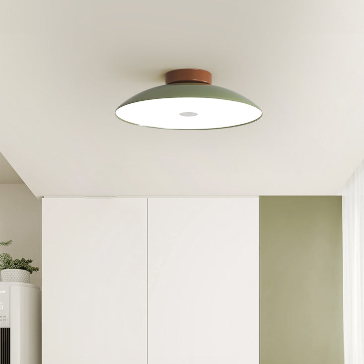 Franse Crème IJzeren LED Plafondlamp