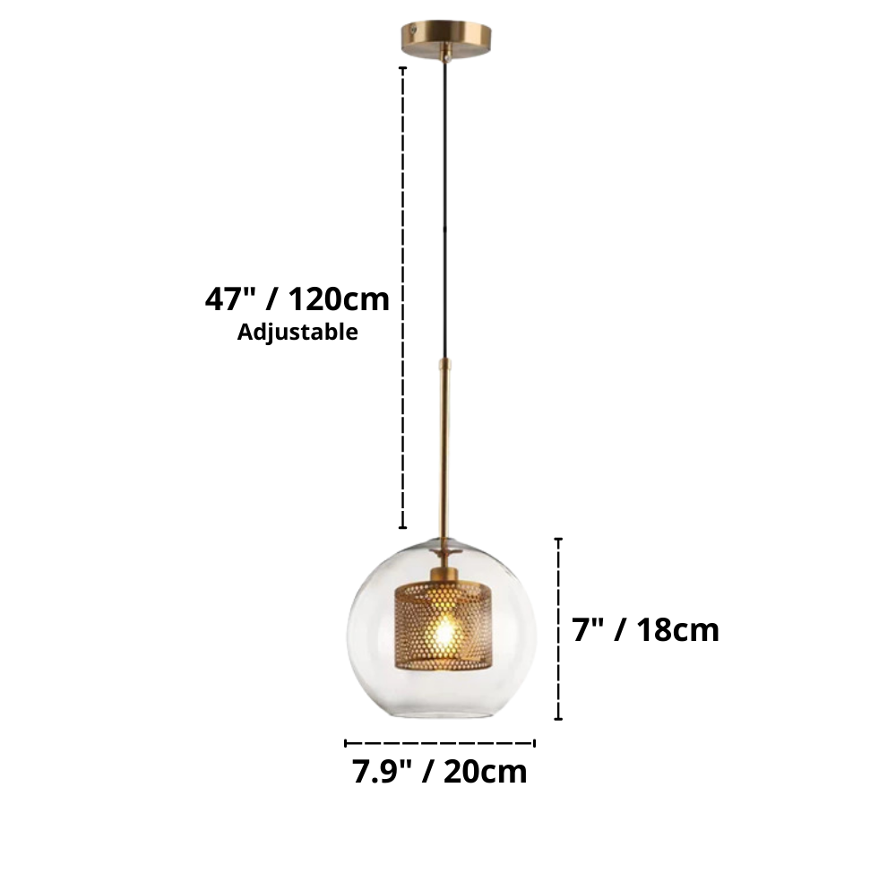 Adonia - Glazen Hanglampen
