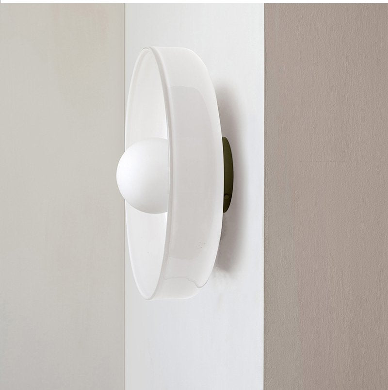 Glazen Ronde LED Plafondlamp