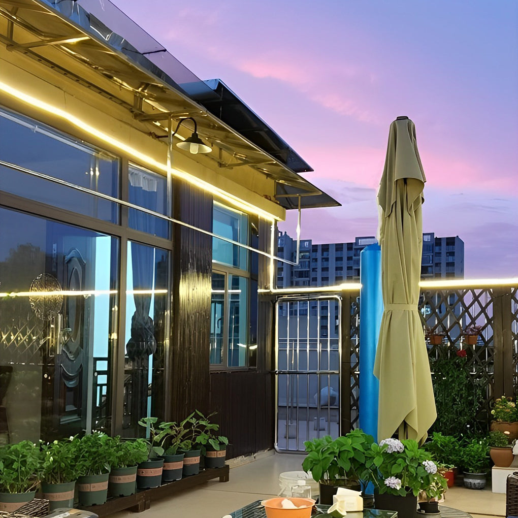 1.2cm Brede Waterdichte Inbouw Siliconen 10W Moderne Flexibele LED Stripverlichting