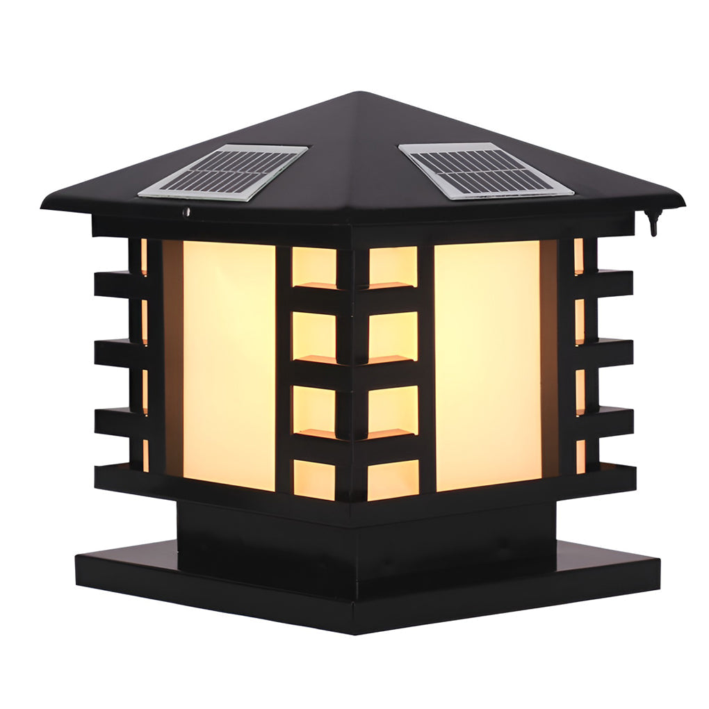 Europese Retro Kolomverlichting LED Landschapsdecoratieve Verlichting voor Villa Binnenplaats