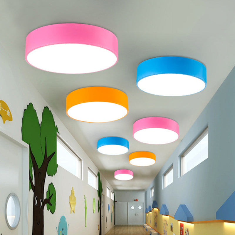 Kinderkamer LED Plafondlamp - Kleurrijk Design met Dimbare Verlichting en Afstandsbediening