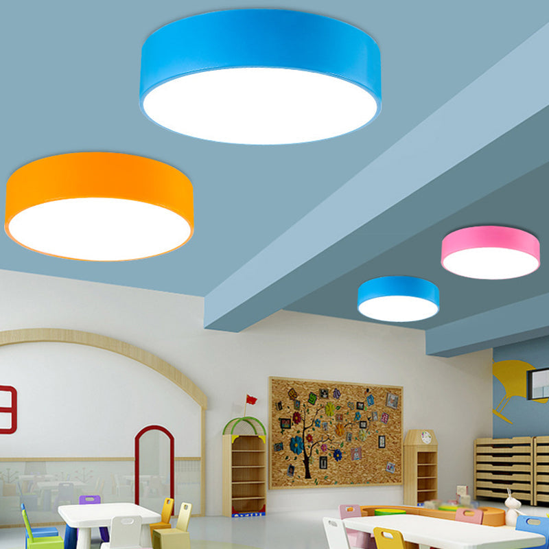 Kinderkamer LED Plafondlamp - Kleurrijk Design met Dimbare Verlichting en Afstandsbediening