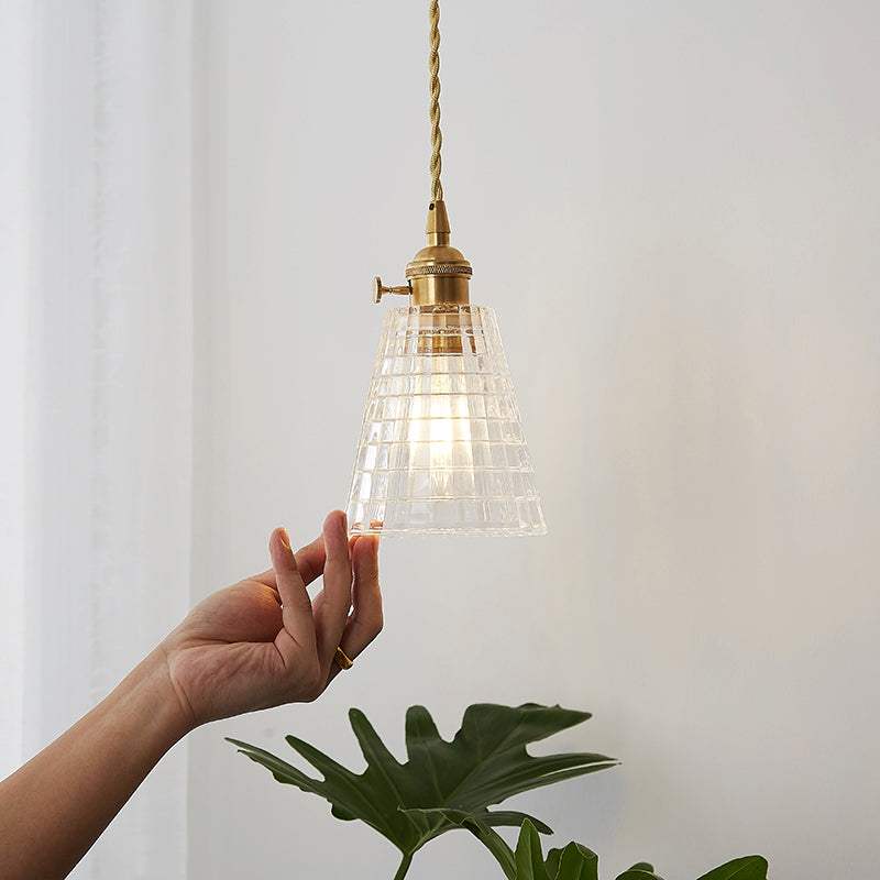 Industrieel Verfijnde Glazen Hanglamp | Luxe Lichtarmatuur voor Restaurant & Eetkamer | E27 Fitting Geschikt voor LED