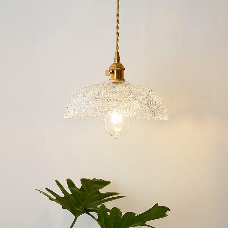 Industrieel Verfijnde Glazen Hanglamp | Luxe Lichtarmatuur voor Restaurant & Eetkamer | E27 Fitting Geschikt voor LED