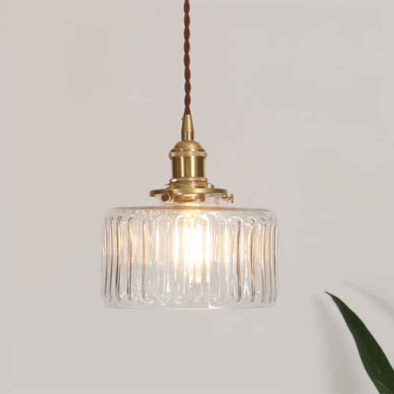 Industrieel Verfijnde Glazen Hanglamp | Luxe Lichtarmatuur voor Restaurant & Eetkamer | E27 Fitting Geschikt voor LED