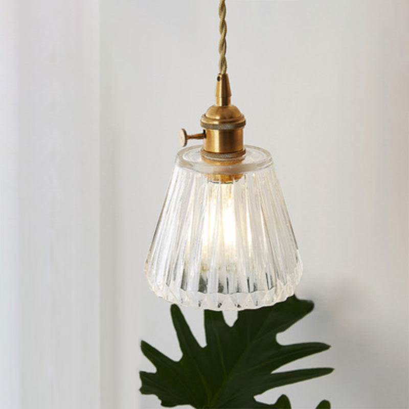 Industrieel Verfijnde Glazen Hanglamp | Luxe Lichtarmatuur voor Restaurant & Eetkamer | E27 Fitting Geschikt voor LED