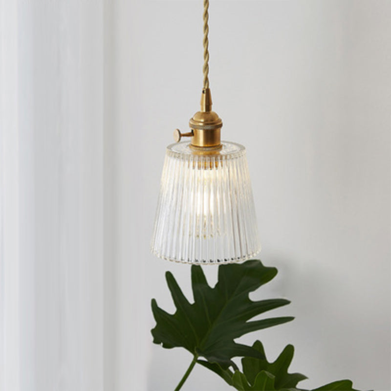 Industrieel Verfijnde Glazen Hanglamp | Luxe Lichtarmatuur voor Restaurant & Eetkamer | E27 Fitting Geschikt voor LED