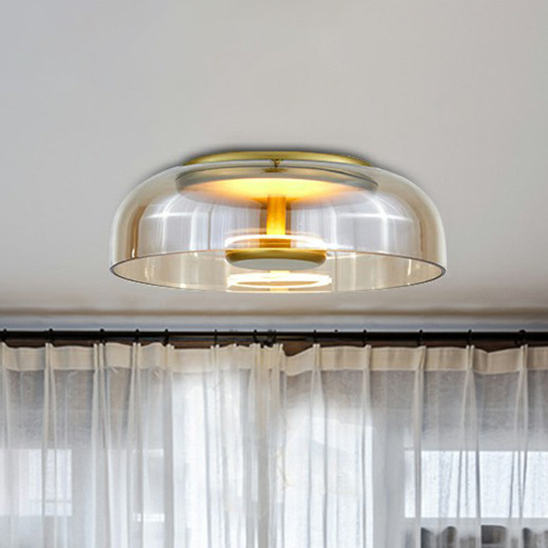 Modern LED Plafondlamp Glas - Stijlvolle Verlichting voor Entree of Hal